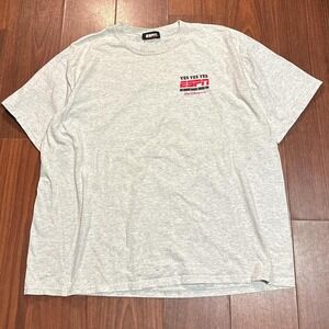 Vintage Yes I'm A Women ESPN Grey Shirt Size Adult XL